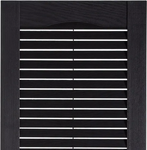 Vista 2 de Persianas estándar exteriores de vinilo para ventanas Negro