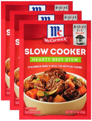 Vista 9 de Mezcla de condimentos McCormick para estofado de ternera en olla de cocción lenta, 1.5 oz (Paquete de 12)
