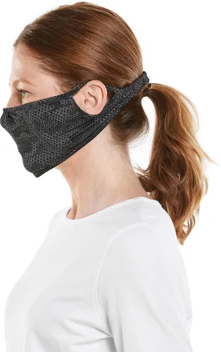 Vista 3 de Coolibar Máscara UV Blackburn UPF 50 para hombre y mujer protección solar