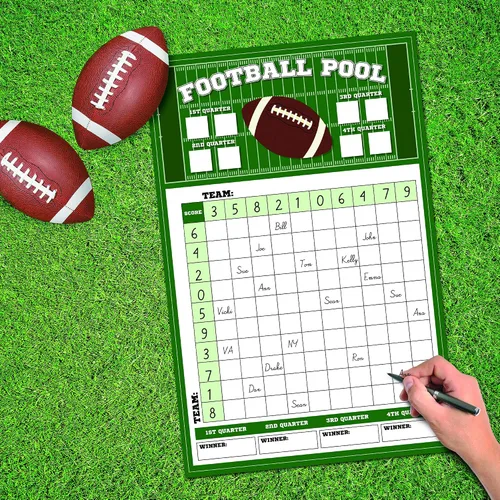 Vista 3 de Caja de billar de fútbol grande para juegos de apuestas, cuadrados, cuenco de marcador, suministros de juegos de oficina y fiesta