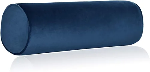 Vista 10 de Tinbolunce Almohada enrollable de espuma viscoelástica para rodilla/pierna/cuello - Cojín cilíndrico de luna llena/almohada cilíndrica redonda