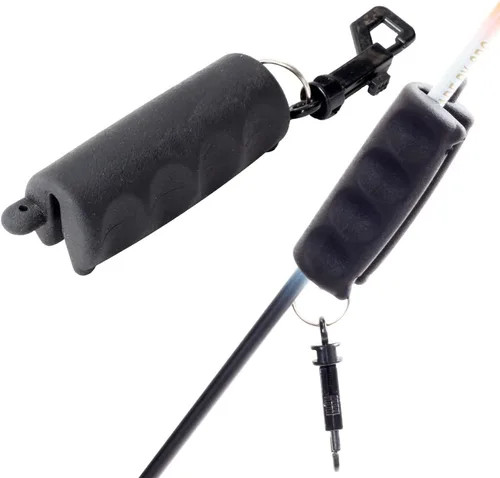 Vista 3 de Tirador de flechas de tiro con arco para mano con clip para cinturón para práctica de tiro (paquete de 3)