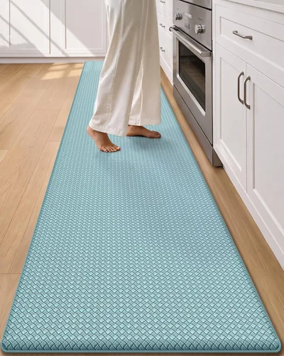 Vista 49 de Color&Geometry - Alfombra antideslizante para cocina Gris