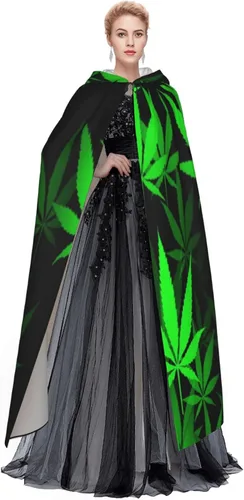 Vista 3 de Galaxy Space - Capa unisex con capucha de longitud completa para fiesta de Halloween, vampiros, capa para adultos