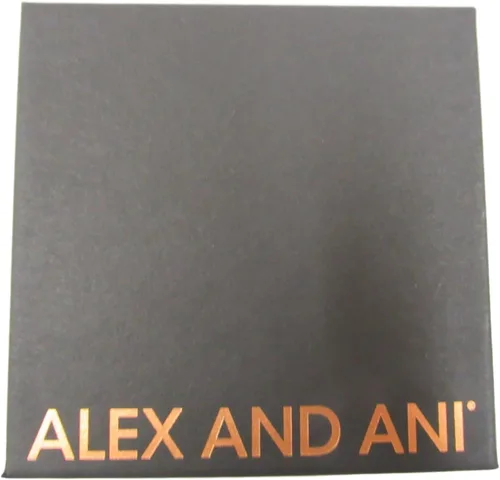 Vista 3 de Alex And Ani Pulsera de oro rabelio con encanto de plumas A10EB143RG, Tono dorado, Sin gemas.