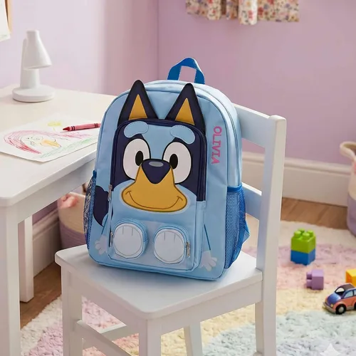 Vista 3 de DIBSIES Mochila personalizada de personajes creada con mochila Bluey