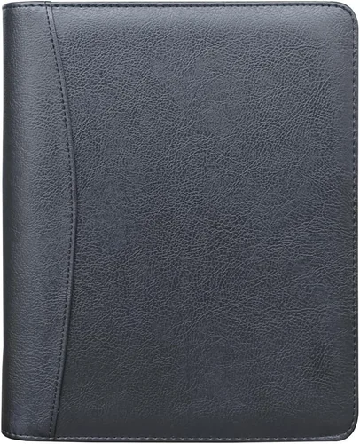 Vista 8 de Fan&Ran Agenda 2026-2027 con cremallera, carpeta de 6 anillos con insertos semanales, tamaño A5, color negro