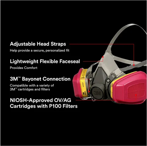 Vista 9 de 3M Professional Multi-Purpose Respirator