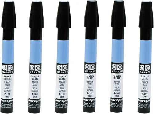 Vista 3 de AD Marker The Original Chartpak, Tri-Nib, azul espacial, 1 cada uno (P101)