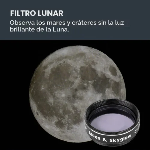 Vista 6 de Celestron Kit de accesorios para telescopio de observadores – oculares