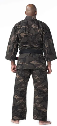 Vista 6 de Ronin Karate Uniform Men - Raro Heavy Weight Camouflage Karate Gi