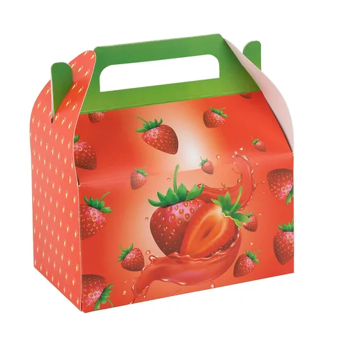 Vista 13 de Hammont Cajas de papel (10 unidades) - Cajas de galletas para regalos de fiesta, bonitos diseños, perfectas para fiestas y celebraciones, 6.25 x