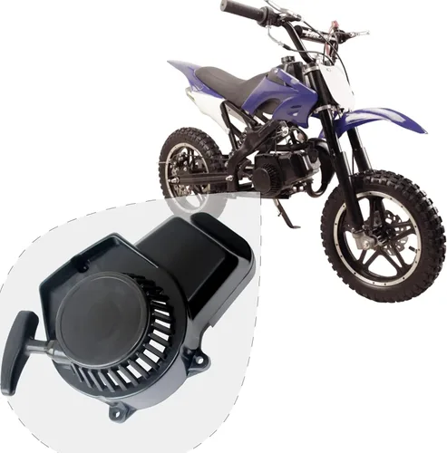 Vista 2 de AXITRON Arrancador de retroceso para 2 tiempos 33cc 47cc 49cc 50cc para Kazuma, Peace, Apollo, SSR Bicicletas Minimotos ATV con engranaje