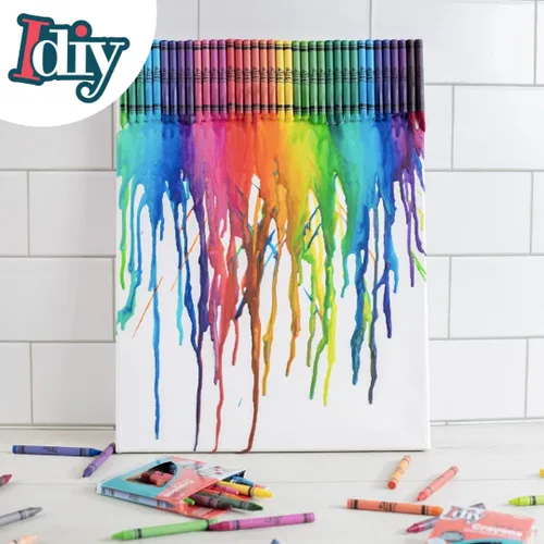 Vista 8 de SCS Direct IDIY - Crayones de cera envueltos a granel, 480 unidades, 8 colores (60 de cada uno), seguridad ASTM probada y pre-clasificada