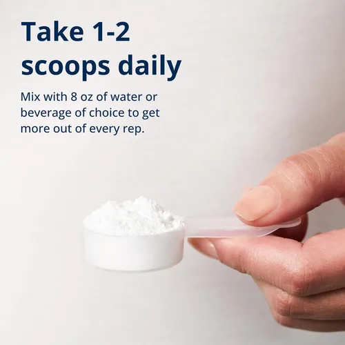 Vista 5 de Metagenics Creatine UP - Suplemento de creatina para mujeres y hombres con betaína y taurina - Apoya el crecimiento muscular, la fuerza