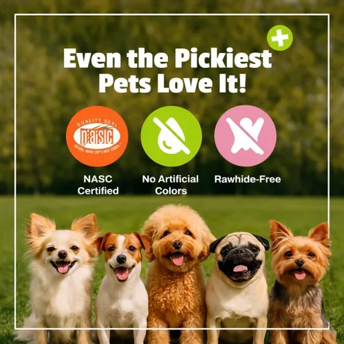 Vista 8 de Pet Naturals of Vermont - Calming, suplemento calmante de apoyo del comportamiento para perros y gatos, 160 bocadillos masticables