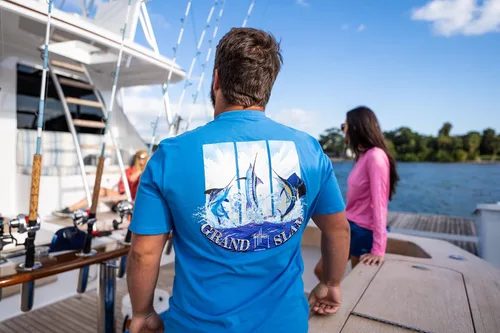 Vista 4 de Guy Harvey Camiseta de manga corta Threadcycled para hombre