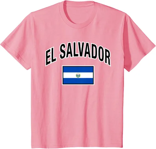 Vista 44 de Camiseta salvadoreña Orgullosa Bandera de El Salvador, Negro