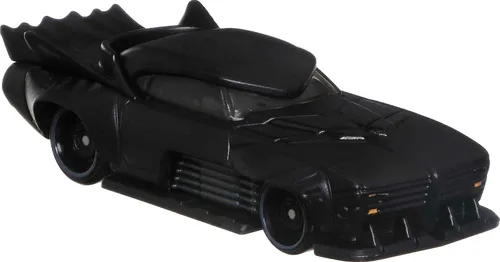 Vista 2 de Hot Wheels Paquete de 6 autos de juguete, juego de 6 vehículos de personajes de Batman a escala 1:64, inspirados en varios personajes