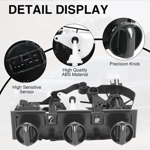 Vista 2 de 55910-0C010 Panel de módulo de interruptor de control de calefacción A/C compatible con Toyota Tundra 2000-2006 3.4L 4.0L V6/ 4.7L V8 Reemplazar#