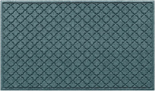 Vista 25 de Alfombra de pasillo resistente WaterHog, 2 x 5 pies, hecha en EE. UU., alfombrilla de entrada duradera y antideslizante, atrapa agua, cubierta