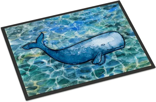 Vista 56 de Caroline's Treasures BB5366MAT - Tapete para puerta delantera de 18 x 27 pulgadas, para interiores y exteriores, antideslizante, lavable, de pelo