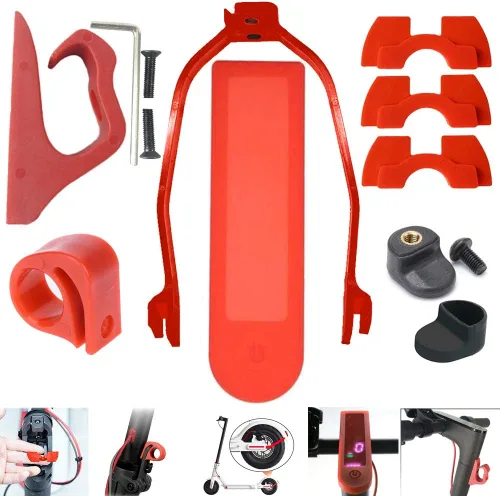 Vista 9 de Chuancheng Kit de accesorios para Xiaomi Mijia M365 y Pro Series Gancho Scooter Eléctrico, Amortiguadores de Vibración 0.024 in 0.031 in 0.047 in