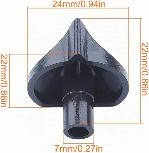 Vista 2 de Para Stihl BR500 BR550 BR600 pieza del motor, kit de perilla de estrangulador, 4282 182 9500, 42821829500