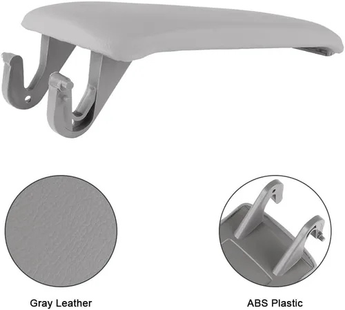 Vista 9 de SCITOO Kit de tapa de consola central gris para Audi A4 2002-2008 para Audi A4 2004-2009 para Audi A4 Quattro cubierta de consola central 2002