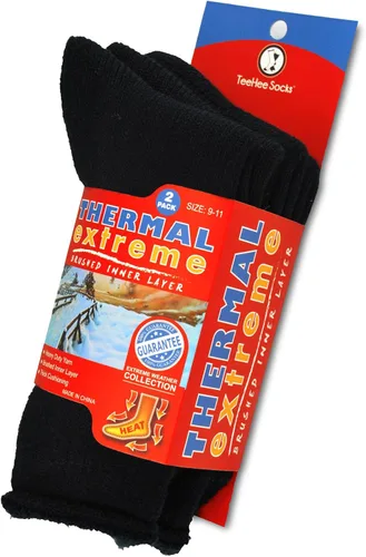 Vista 2 de TeeHee - Calcetines térmicos cepillados supercálidos (2 pares)
