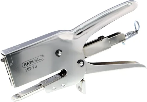 Vista 7 de Rapesco Alicates de grapado - Alicates de embalaje tradicionales HD-73, utiliza 73 grapas tipo 1/4"-1/2" (1169)