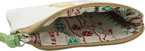 Vista 3 de Coin Purse Cosmetic Makeup Bag Cell Phone Purse Pouch with Wrist Strap, Gift for Women (Alpaca 1)