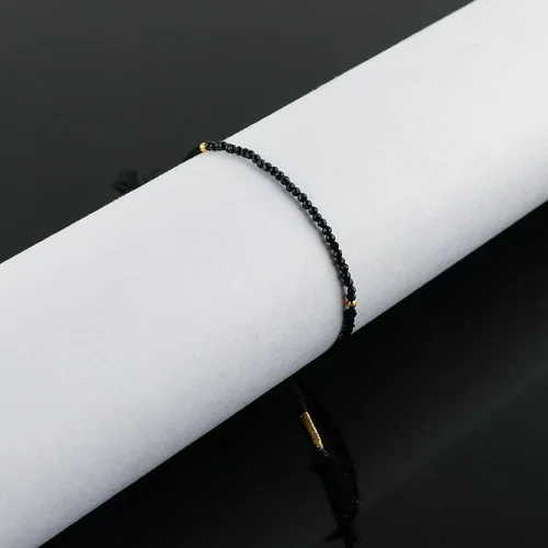 Vista 37 de Thecraftman - Pulsera trenzada de cuentas naturales, cristales energéticos, regalo para ella, pulsera de protección de hilo trenzado de mano