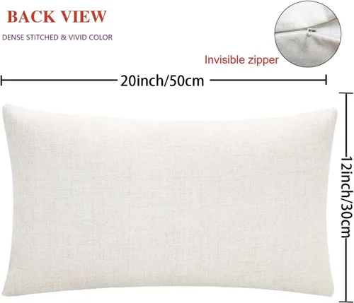 Vista 7 de Fundas de almohada con parche de calabaza otoñal, funda de almohada de cosecha de otoño, 12 x 20 pulgadas, casa de campo