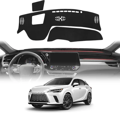 Vista 44 de CARTIST Cubierta de tablero Compatible con Toyota 4Runner 2010-2023 2024 Cubierta de tablero para 4Runner Accesorios Alfombra antideslizante