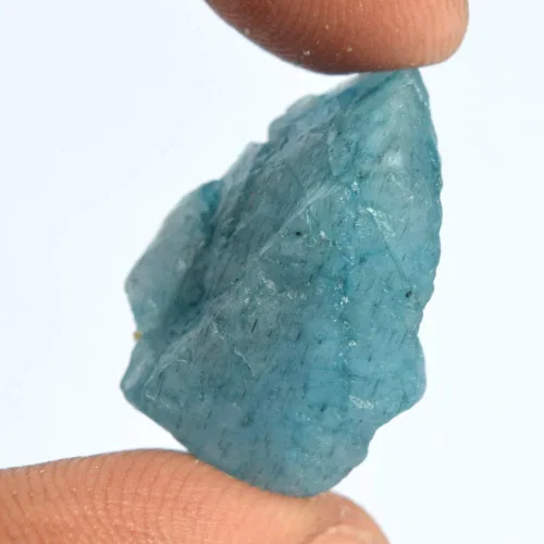 Vista 3 de gemhub Energy Stone Healing Power Aquamarine - Piedra preciosa de 17.50 quilates azul cielo aguamarina para dije, pulsera, Gema, Brasil - Aguamarina