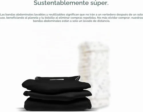 Vista 7 de Pet Parents - Bandas abdominales y extensores lavables prémium para perros machos - Pañales para perros machos - Paquete de 3 - Color: negro