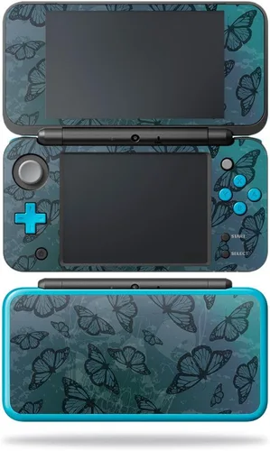 Vista 15 de MightySkins Skin compatible con Nintendo 2DS XL - Negro abstracto Funda protectora de vinilo duradera y única Fácil de aplicar, quitar y cambiar