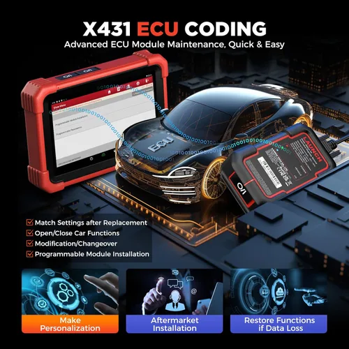 Vista 3 de LAUNCH X431 CRP919XBT OBD2 escáner, herramienta de escaneo bidireccional inalámbrico 2026 con codificación ECU, más de 35 servicios, diagnóstico