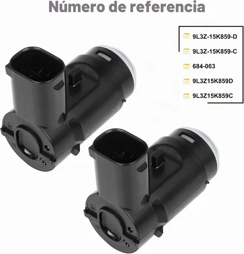 Vista 3 de PANNUOSCS Sensor de Asistencia de Estacionamiento con Sensor de Reversa para Parachoques Compatible con Ford F-150 2009-2014 2010-2014 Lincoln Mark