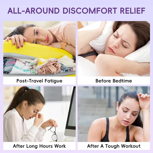 Vista 7 de Crema de magnesio para dormir, loción de magnesio de lavanda para relajación muscular y ansiedad calmante, no grasa, hidratación profunda, loción