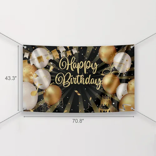 Vista 5 de Kit de decoración para fiesta de cumpleaños número 50, incluye telón de fondo de fotografía y 10 accesorios para cabina de fotos de estudio