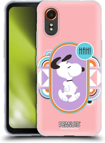 Vista 111 de Head Case Designs Snoopy Deco Dreams - Funda de gel con licencia oficial de Peanuts Blue Pattern [protección de grado militar] compatible con Google