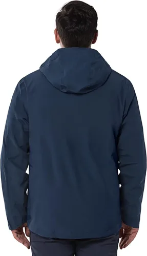 Vista 8 de 33,000ft Chaqueta de esquí impermeable 3 en 1 para hombre, chaqueta de esquí cálida de montaña, chaqueta de lluvia para nieve, abrigo de invierno