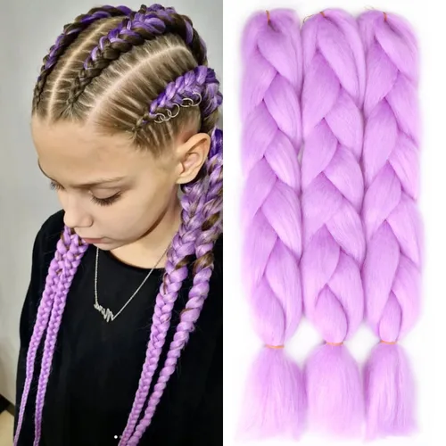 Vista 22 de Extensiones de cabello trenzado rubio natural, color rubio miel, trenzado a ganchillo, fibra sintética de alta temperatura para mujeres, 24 27#