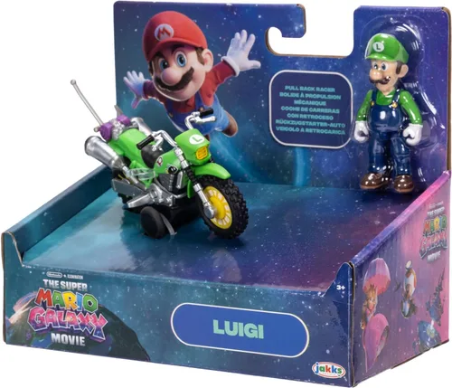 Vista 8 de THE SUPER MARIO BROS. MOVIE Figura 2 y vehículo