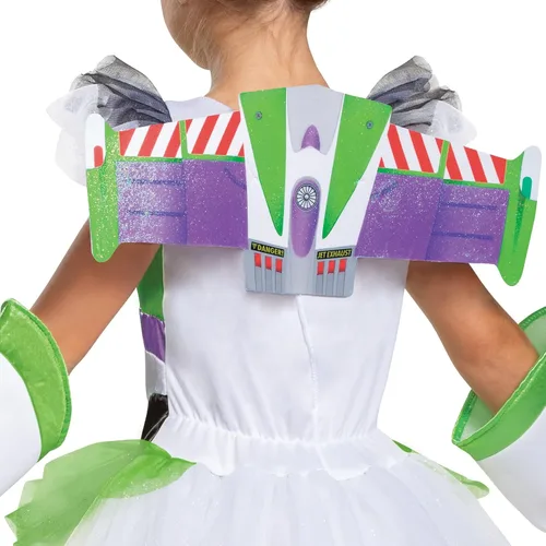 Vista 5 de Buzz Tutu Deluxe Toy Story 4 - Disfraz para niña