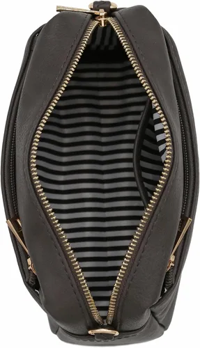 Vista 112 de FashionPuzzle Triple Zip Small Crossbody Bag