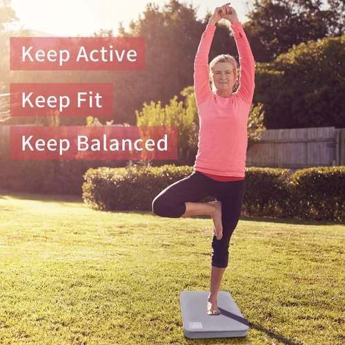 Vista 6 de XPRT Fitness Alfombrilla de ejercicio de espuma antideslizante con correa de yoga gratis