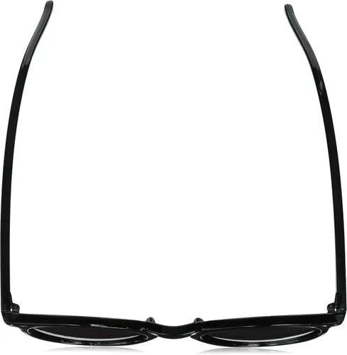 Vista 4 de zeroUV Retro Horned Rim P3 Keyhole Round Horn Rimmed Sunglasses